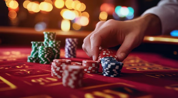 VIP blackjack table at jp77 with premium dealer service